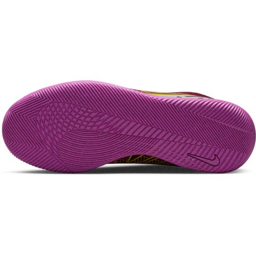 Kids Nike Mbappe Zoom Mercurial Superfly 9 Club IC – Dark Beetroot & Metallic Vivid Gold
