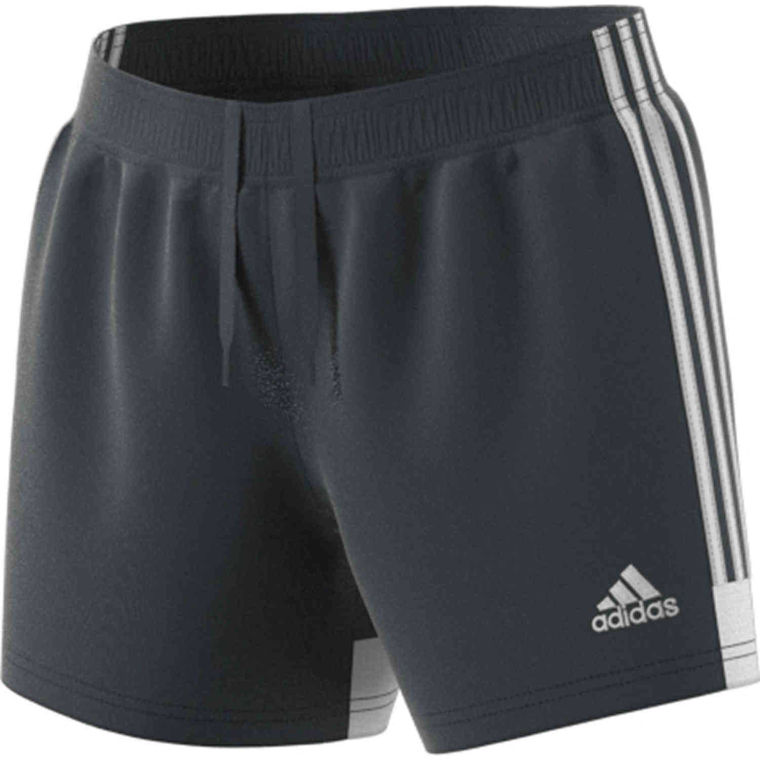 Womens adidas Tastigo 19 Shorts - DGH Grey - SoccerPro