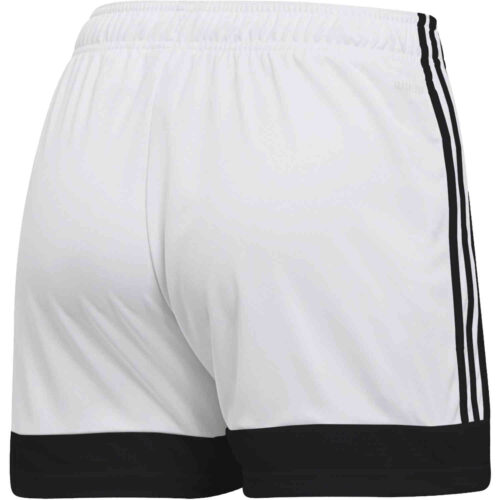 Womens adidas Tastigo 19 Shorts – White/Black