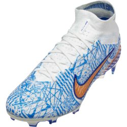 Nike CR7 Zoom Mercurial Superfly 9 Elite FG White Metallic