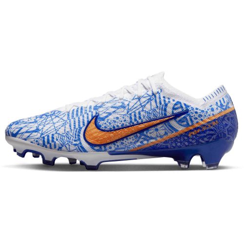 Nike CR7 Zoom Mercurial Vapor 15 Elite FG – White & Metallic Copper with Concord