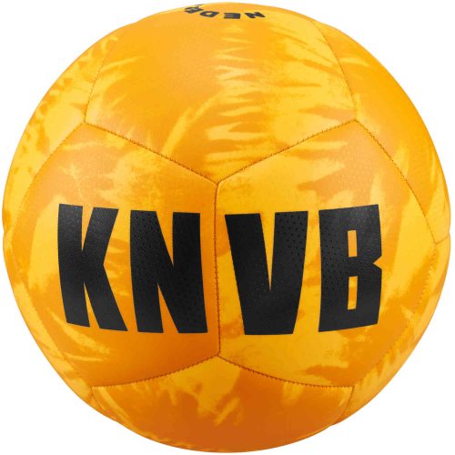 Nike Netherlands Pitch Soccer Ball – Laser Orange & Orange Peel with Black