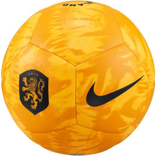 Nike Netherlands Pitch Soccer Ball – Laser Orange & Orange Peel with Black