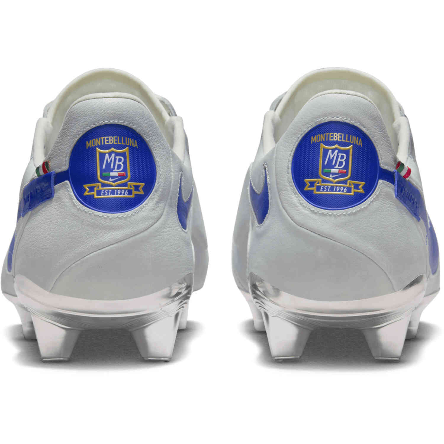 nike tiempo bianche e blu
