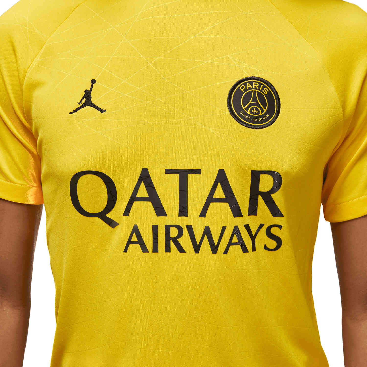 Jordan PSG 4th Lifestyle Pre-Match Top – Tour Yellow/Tour Yellow/Black/Black