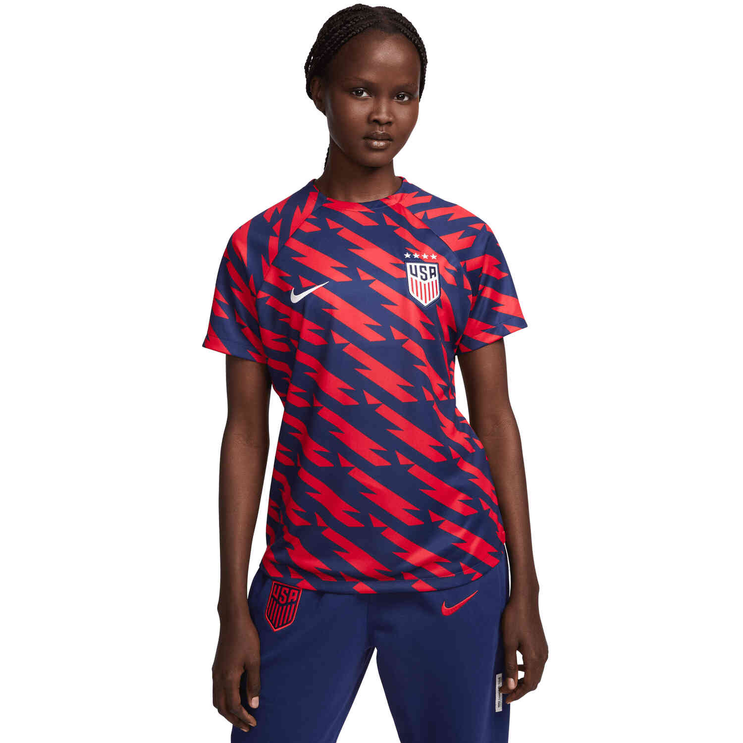 2023 Womens Nike 4-Star USA Pre-Match Top - SoccerPro