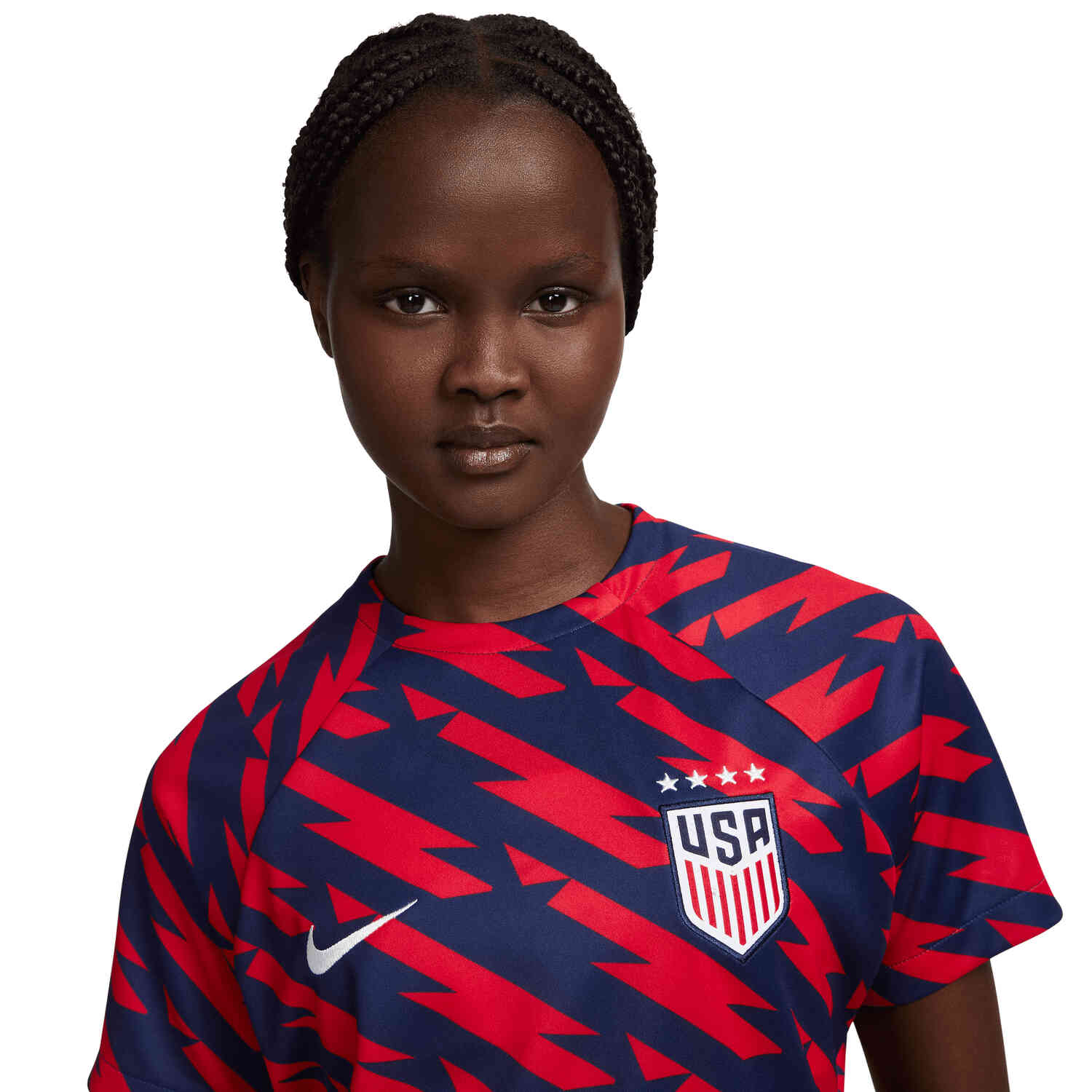 2023 Womens Nike 4-Star USA Pre-Match Top