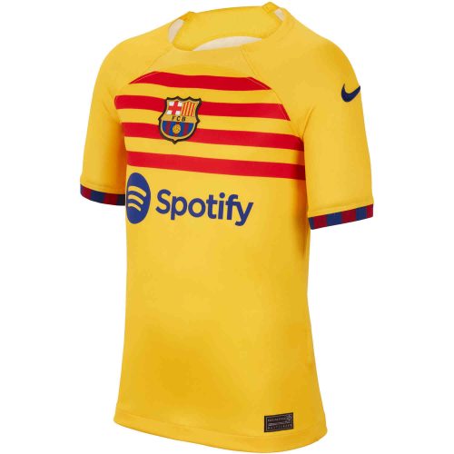 2022/2023 Kids Nike Barcelona 4th Jersey