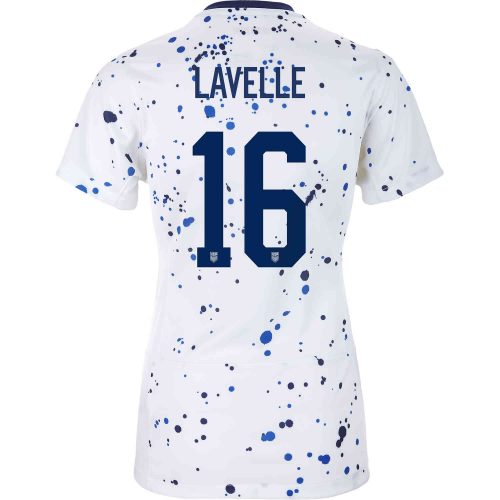 2023 Womens Nike Rose Lavelle USA Home Jersey