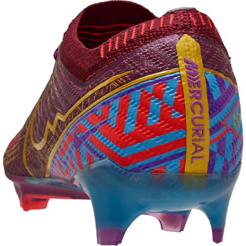 Nike Mbappe Zoom Mercurial Vapor 15 Elite FG – Dark Beetroot & Metallic Vivid Gold