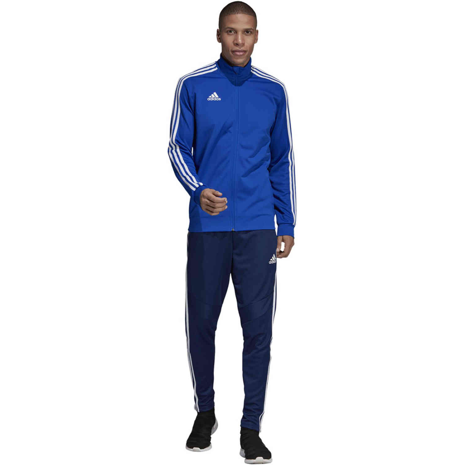 adidas Tiro 19 Training Jacket - Bold Blue - SoccerPro