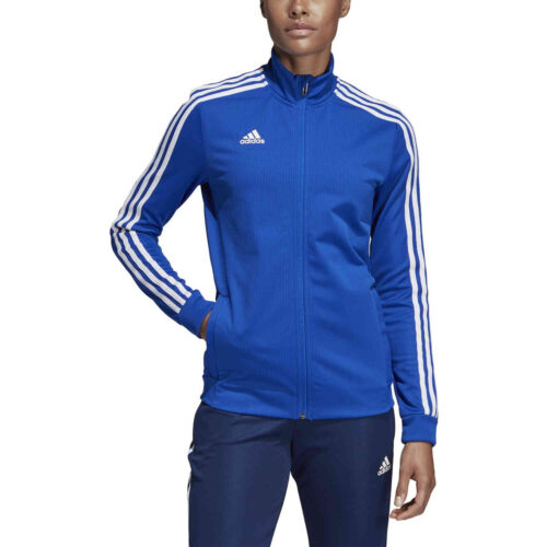 Womens adidas Tiro 19 Training Jacket – Bold Blue