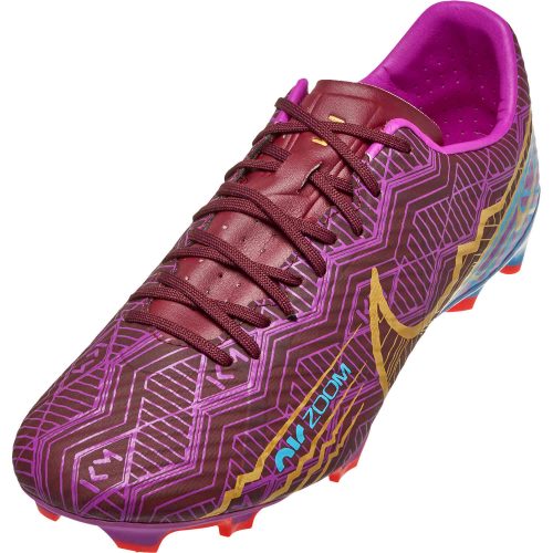 Nike Mbappe Zoom Mercurial Vapor 15 Academy FG – Dark Beetroot & Metallic Vivid Gold