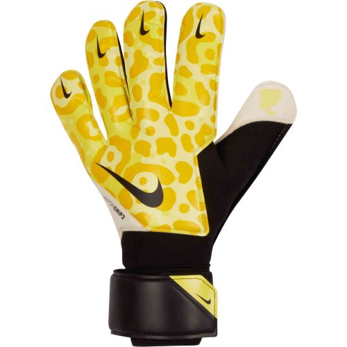 Nike ACBF1 Vapor Grip3 Goalkeeper Gloves – Dynamic Yellow & Black