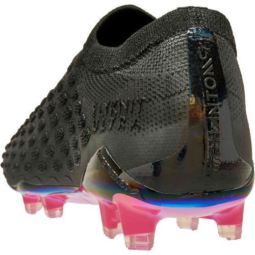 Nike Phantom Ultra Venom FG – Black & Black with Pink Blast