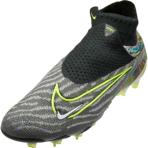 Nike Phantom GX ‘Link’ DF Elite FG – Black & Volt with White with Blue Glow