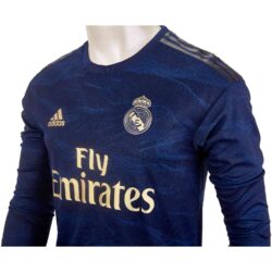 GamesDur 2019/2020 Real Madrid Hazard #7 Away Third Soccer Kids Jersey & Short & Sock & Soccer Bag Youth Sizes 