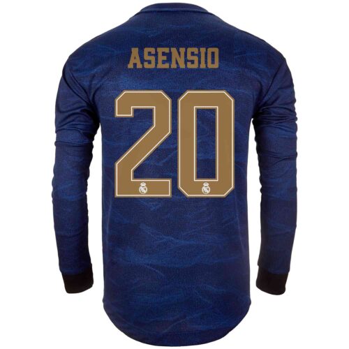 2019/20 adidas Marco Asensio Real Madrid Away L/S Authentic Jersey