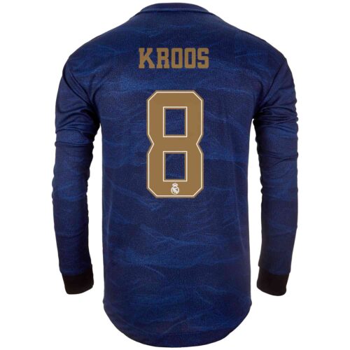 2019/20 adidas Toni Kroos Real Madrid Away L/S Authentic Jersey