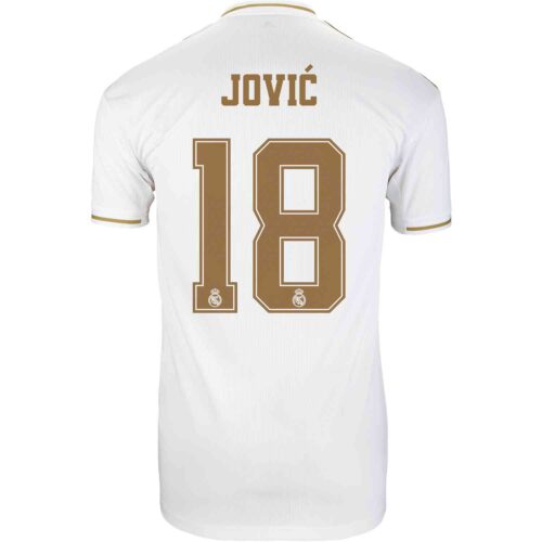2019/20 adidas Luka Jovic Real Madrid Home Jersey