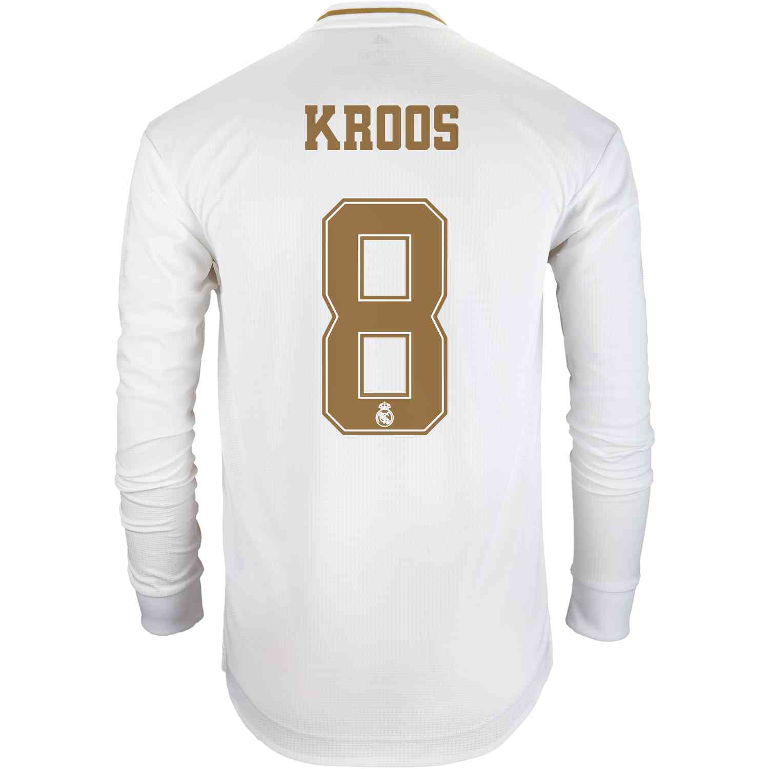 2019/20 adidas Toni Kroos Real Madrid Home L/S Authentic Jersey - SoccerPro
