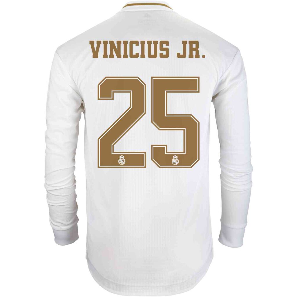 Vinicius Junior Jerseys Real Madrid and Brazil Gear