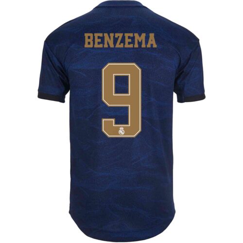 2019/20 adidas Karim Benzema Real Madrid Away Authentic Jersey