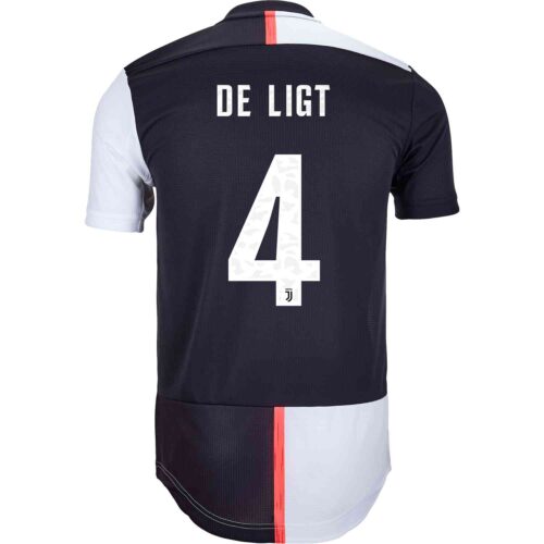 2019/20 adidas Matthijs de Ligt Juventus Home Authentic Jersey