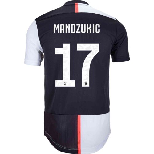 2019/20 adidas Mario Mandzukic Juventus Home Authentic Jersey