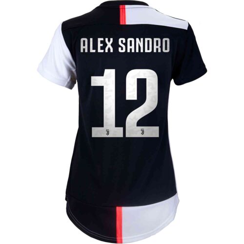 2019/20 Womens adidas Alex Sandro Juventus Home Jersey