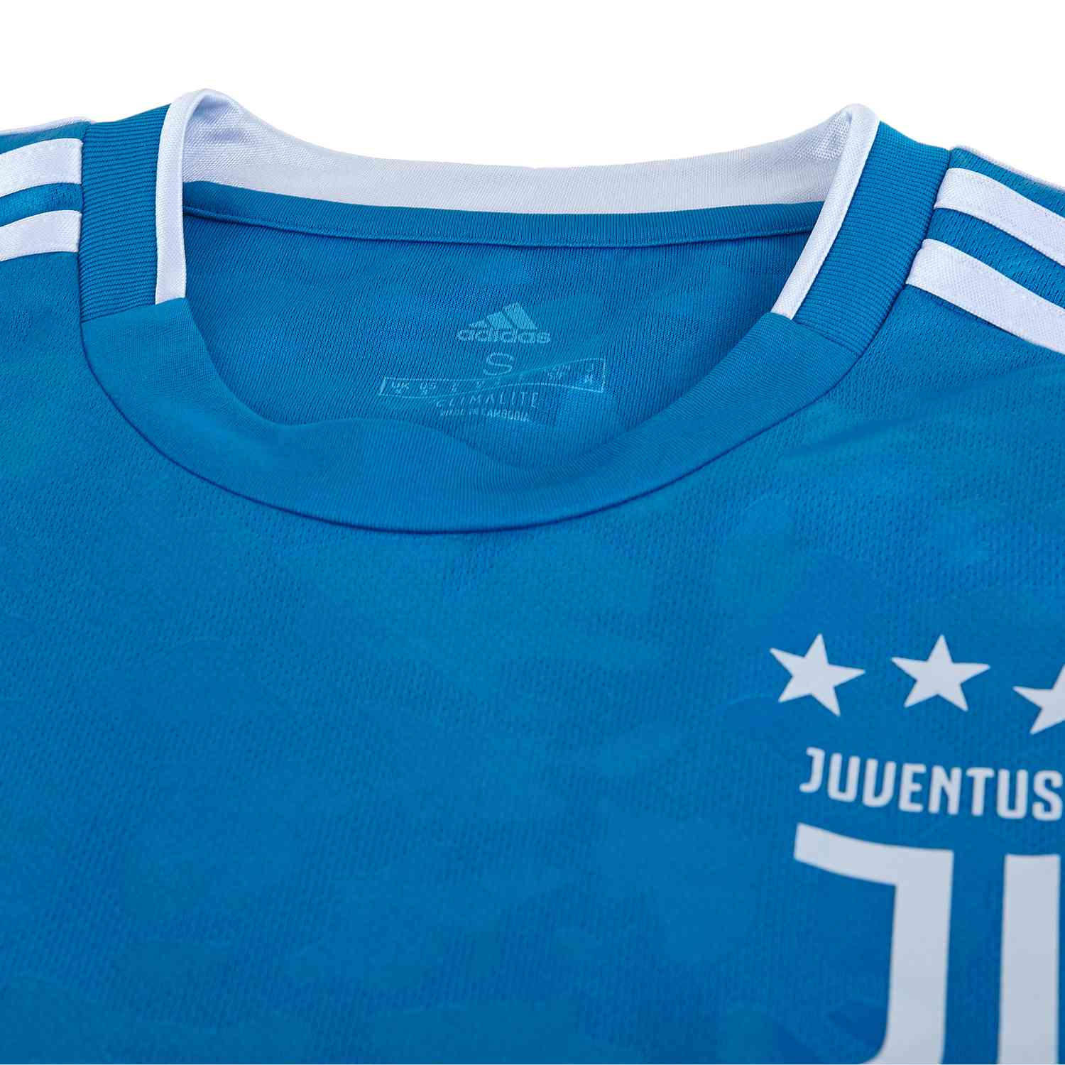 Men's adidas Cristiano Ronaldo Blue Juventus 2019/20 Third Replica Player  Jersey