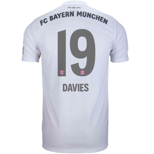 2019/20 adidas Alphonso Davies Bayern Munich Away Jersey