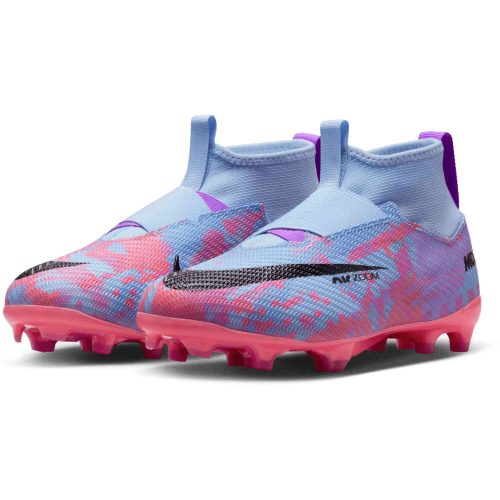 Kids Nike Zoom Dream Speed Mercurial Superfly 9 Pro FG – Geode Teal & Barely Volt with Fuchsia Dream