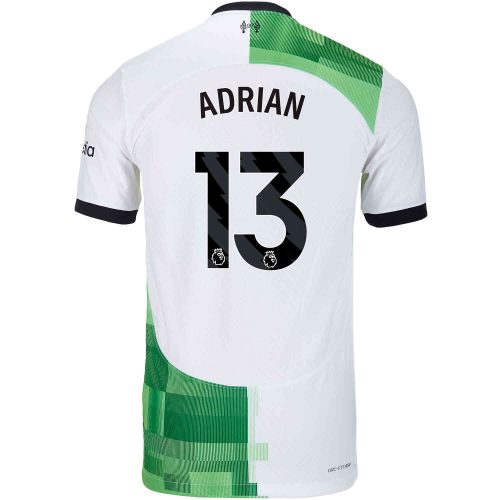 2023/24 Nike Adrian Liverpool Away Match Jersey