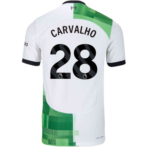 2023/24 Nike Fabio Carvalho Liverpool Away Match Jersey