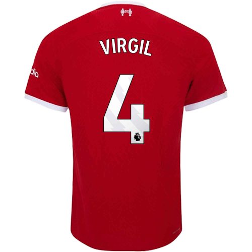 2023/24 Nike Virgil Van Dijk Liverpool Home Match Jersey
