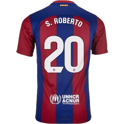 2023/24 Nike Sergi Roberto Barcelona Home Jersey
