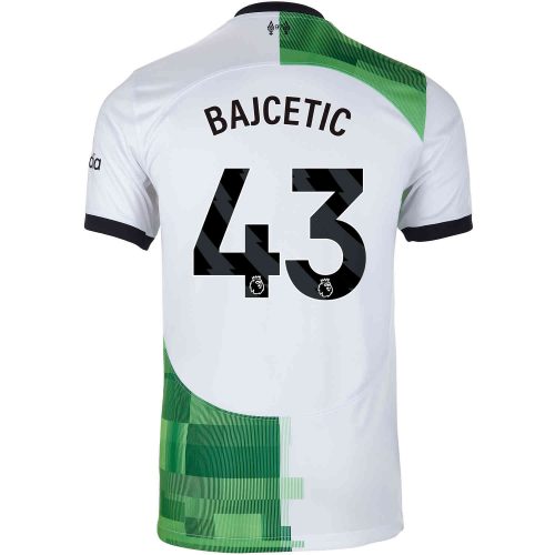 2023/24 Nike Stefan Bajcetic Liverpool Away Jersey