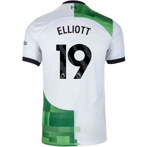 2023/24 Kids Nike Harvey Elliott Liverpool Away Jersey