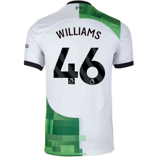 2023/24 Kids Nike Rhys Williams Liverpool Away Jersey