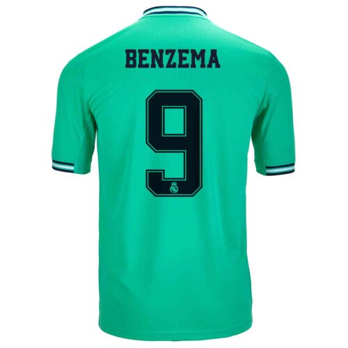 2019/20 Kids adidas Karim Benzema Real Madrid 3rd Jersey