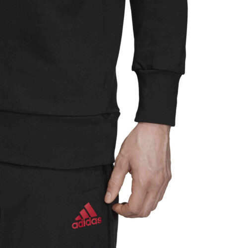 adidas Manchester United Crew Sweatshirt – Black