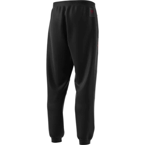 adidas Manchester United Fleece Pants – Black