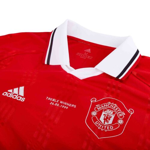 adidas Manchester United L/S Retro Jersey – Real Red