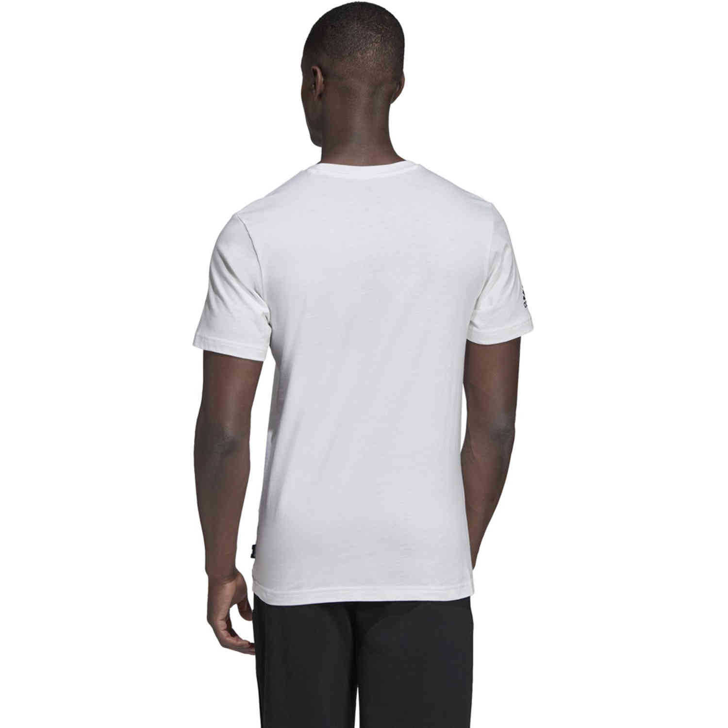 adidas Juventus Graphic Tee - White - SoccerPro