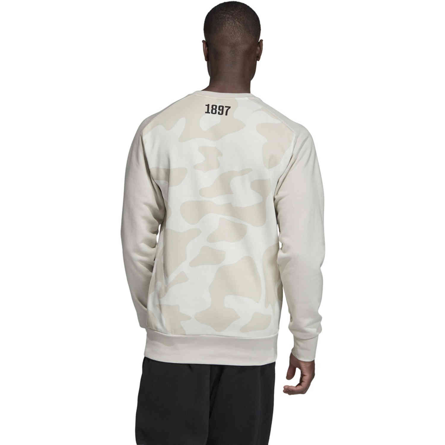 adidas Juventus Crew Sweatshirt - Camo Print - SoccerPro