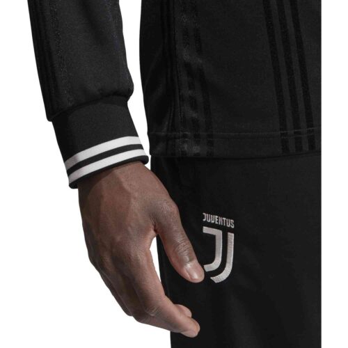 adidas Juventus L/S Retro Jersey – Black