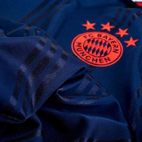 adidas Bayern Munich L/S Retro Jersey – Collegiate Navy/FCB True Red