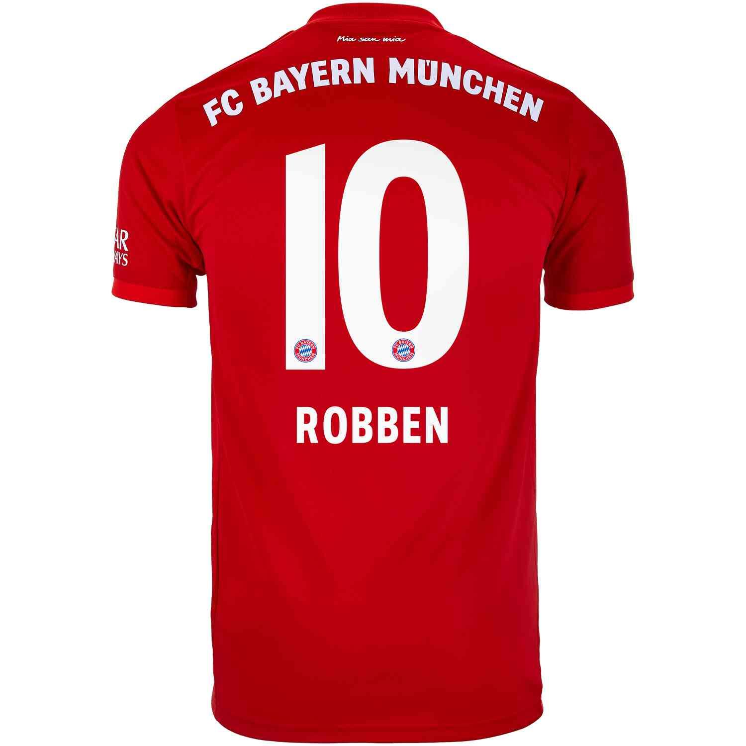 Terugspoelen eten Het hotel 2019/20 Kids adidas Arjen Robben Bayern Munich Home Jersey - SoccerPro