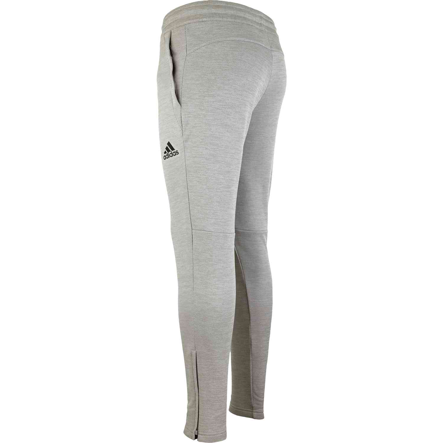 adidas Team Issue Lifestyle Tapered Pants - MGH Solid Grey - SoccerPro